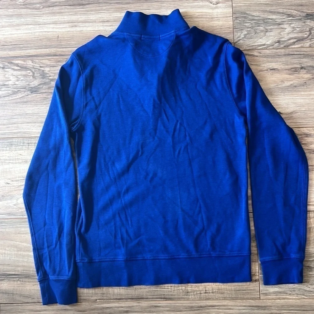 Polo Ralph Lauren 1/4 zip pullover size large kids 14-16 blue - Picture 6 of 6